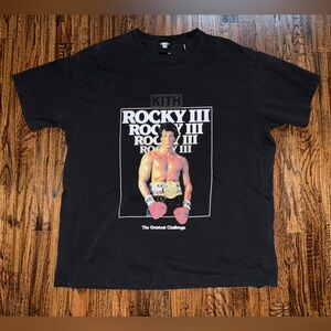 KITH X Rocky Vintage Rocky III 3 Graphic T-Shirt Size XXL